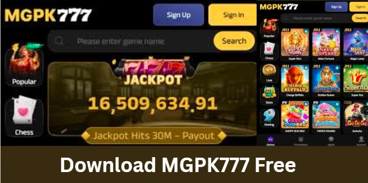 MGPK777 GAME APK