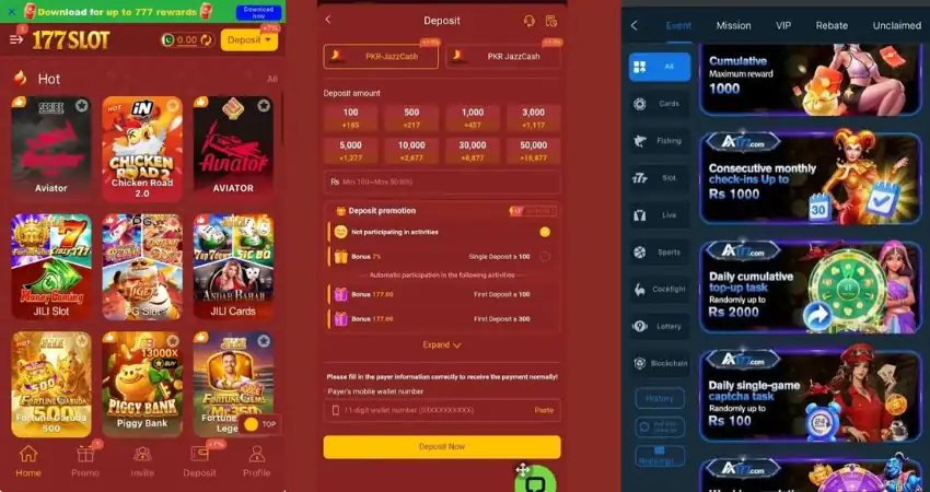 177slot game